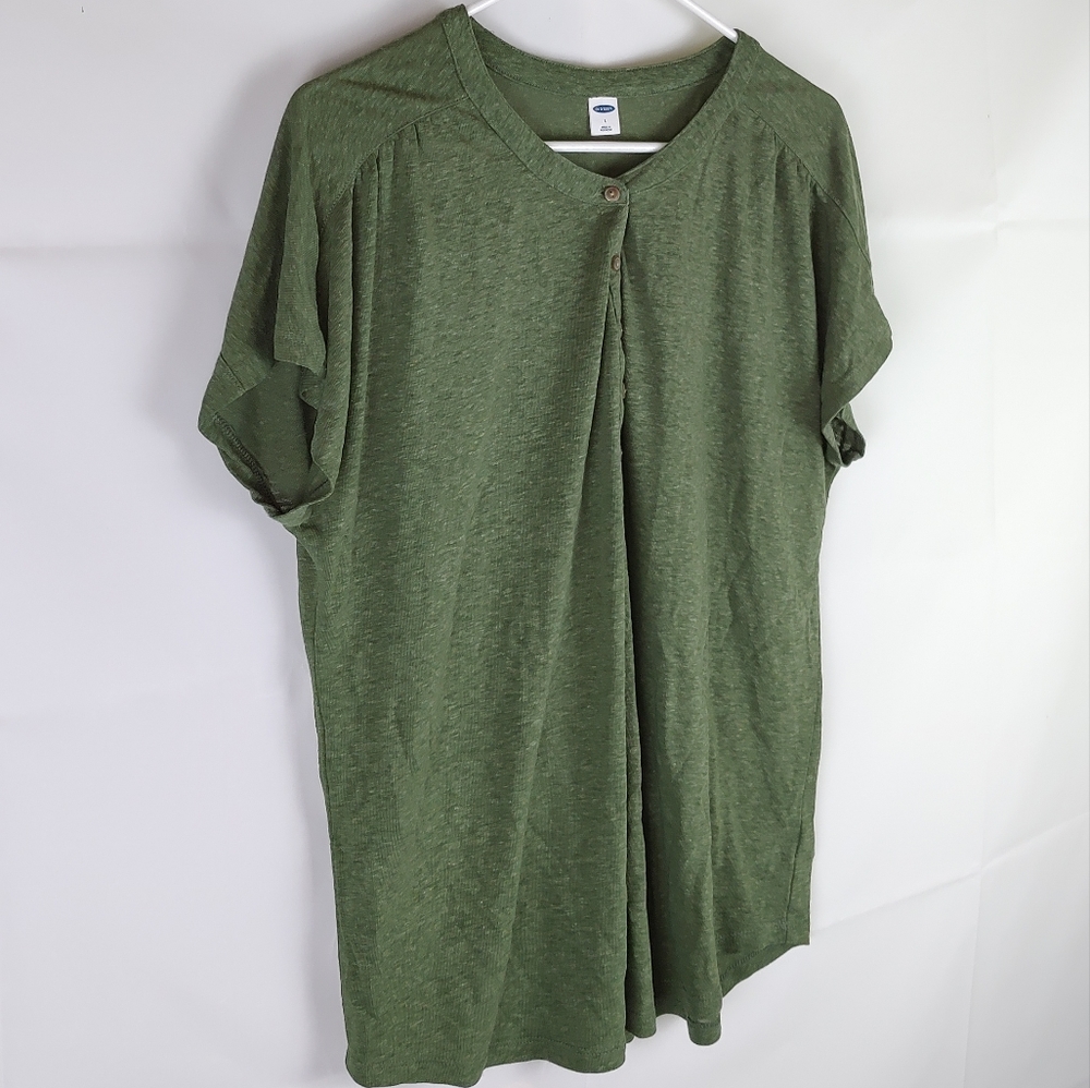 Old Navy Linen Shirt - Picture 2 of 6